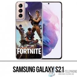 Funda Samsung Galaxy S21 - Póster Fortnite
