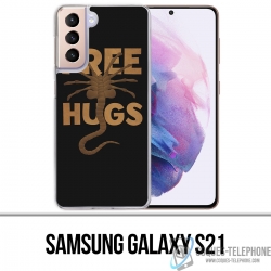 Samsung Galaxy S21 case - Free Hugs Alien