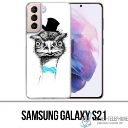Custodia per Samsung Galaxy S21 - Struzzo Divertente