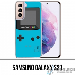 Samsung Galaxy S21 Case - Game Boy Farbe Türkis