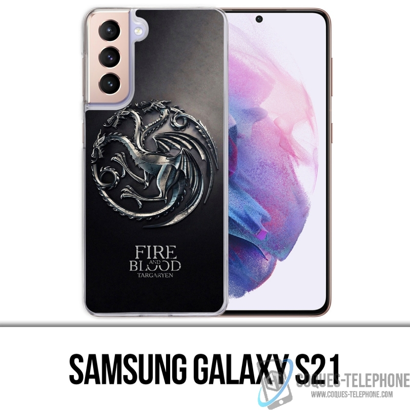 Coque Samsung Galaxy S21 - Game Of Thrones Targaryen