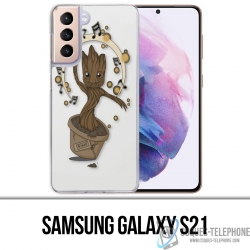 Custodia Guardians Of The Galaxy Dancing Groot per Samsung Galaxy S21