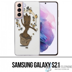 Wächter der Galaxie tanzen Groot Samsung Galaxy S21 Case