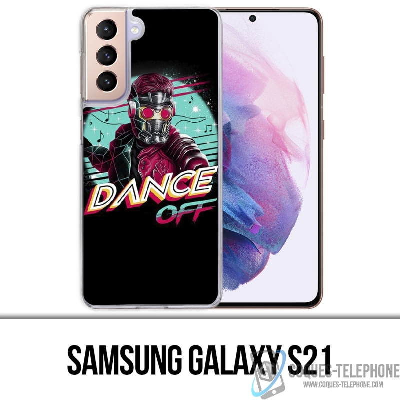 Coque Samsung Galaxy S21 - Gardiens Galaxie Star Lord Dance
