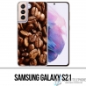 Samsung Galaxy S21 Case - Kaffeebohnen