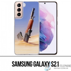 Samsung Galaxy S21 Case - Gun Sand