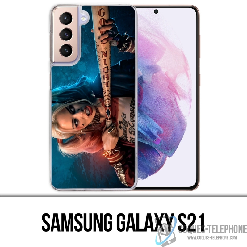 Samsung Galaxy S21 Case - Harley Quinn Bat