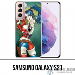 Coque Samsung Galaxy S21 - Harley Quinn Comics