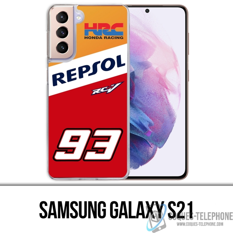 Funda Samsung Galaxy S21 - Honda Repsol Marquez