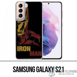 Coque Samsung Galaxy S21 - Iron Man Comics