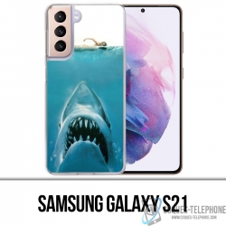Coque Samsung Galaxy S21 - Jaws Les Dents De La Mer