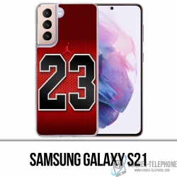 Custodia per Samsung Galaxy S21 - Jordan 23 Basketball
