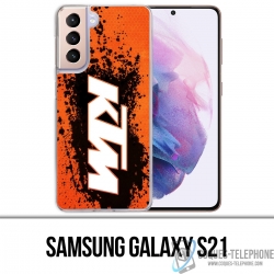 Custodia per Samsung Galaxy S21 - Ktm Logo Galaxy