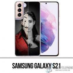 Samsung Galaxy S21 case - La Casa De Papel - Nairobi Split