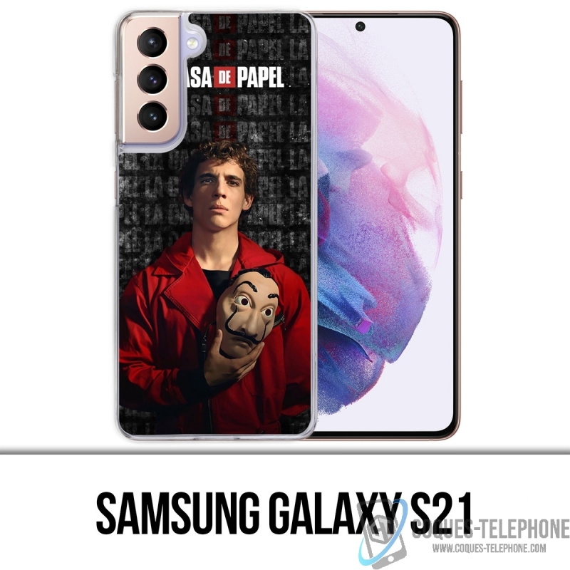 Samsung Galaxy S21 case - La Casa De Papel - Rio Mask