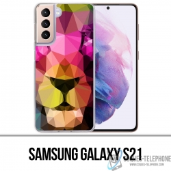 Samsung Galaxy S21 Case - Geometric Lion