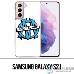 Samsung Galaxy S21 case - Om Marseille Straight To Goal Logo