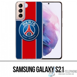 Samsung Galaxy S21 Case - Psg New Red Band Logo