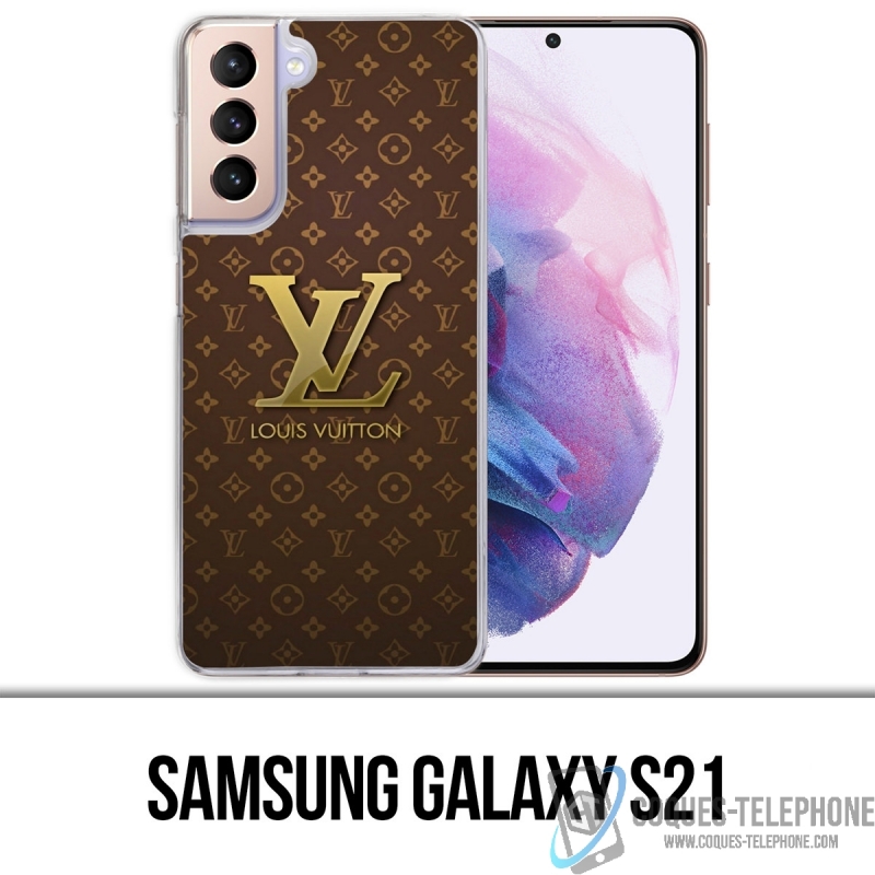 transactie Knorrig Verbergen Case for Samsung Galaxy S21 - Louis Vuitton Logo
