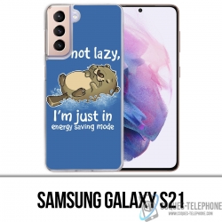 Samsung Galaxy S21 Case - Otter Not Lazy