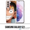 Coque Samsung Galaxy S21 - Luffy One Piece