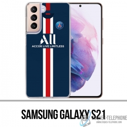Coque Samsung Galaxy S21 - Maillot PSG Football 2020