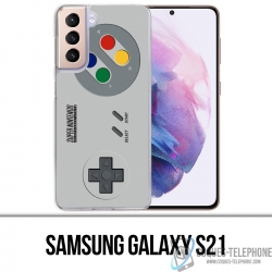 Coque Samsung Galaxy S21 - Manette Nintendo Snes