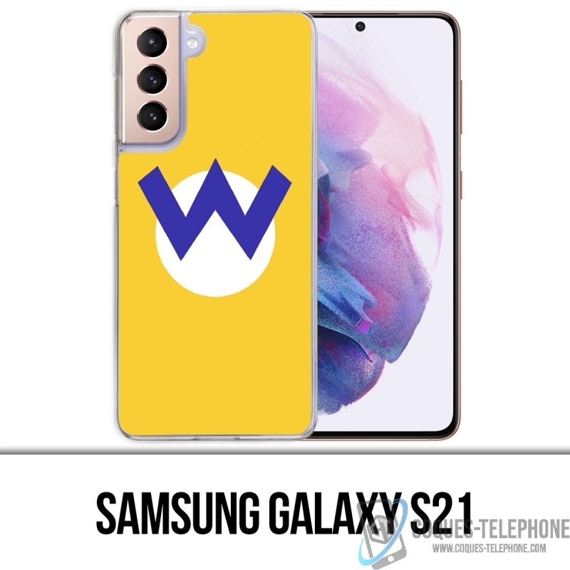 Samsung Galaxy S21 case - Mario Wario Logo