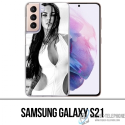 Coque Samsung Galaxy S21 - Megan Fox