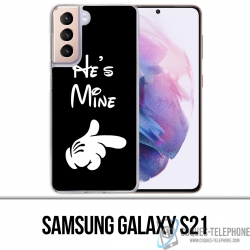Coque Samsung Galaxy S21 - Mickey Hes Mine