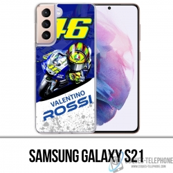 Samsung Galaxy S21 Case - Motogp Rossi Cartoon
