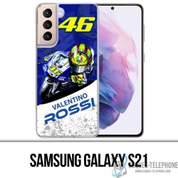 Samsung Galaxy S21 case - Motogp Rossi Cartoon 2