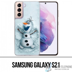 Coque Samsung Galaxy S21 - Olaf Neige