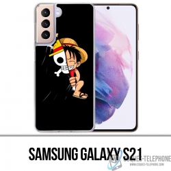 Samsung Galaxy S21 case - One Piece Baby Luffy Flag
