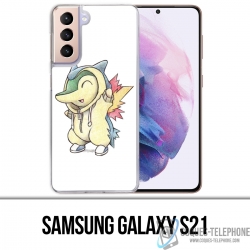 Custodia per Samsung Galaxy S21 - Baby Hericendre Pokémon