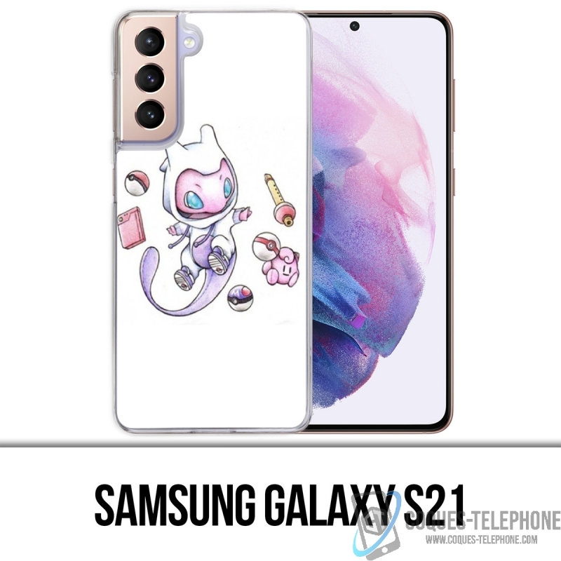 Funda Samsung Galaxy S21 - Pokemon Baby Mew