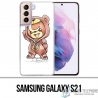 Custodia per Samsung Galaxy S21 - Pokemon Baby Teddiursa