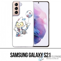 Custodia per Samsung Galaxy S21 - Pokemon Baby Togepi