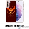 Funda Samsung Galaxy S21 - Pokémon Go Team Red