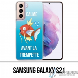 Funda Samsung Galaxy S21 - Pokémon The Calm Before The Magikarp Dip