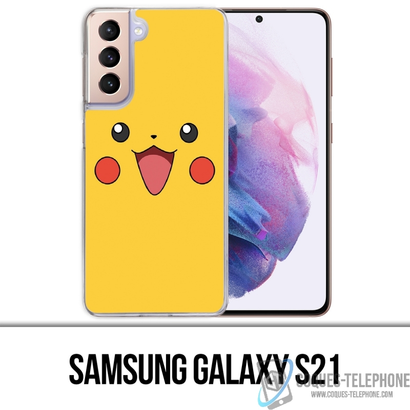Custodia per Samsung Galaxy S21 - Pokémon Pikachu