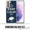 Samsung Galaxy S21 Case - Pokémon Snorlax Bleib ruhig
