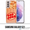 Coque Samsung Galaxy S21 - Pop Corn
