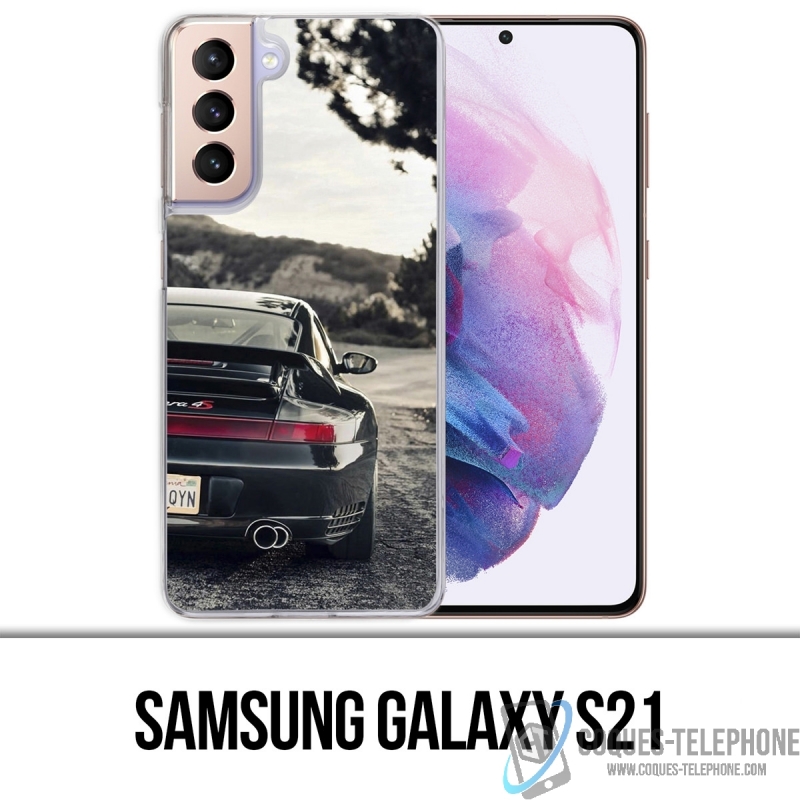 Custodia per Samsung Galaxy S21 - Porsche Carrera 4S Vintage