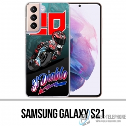 Samsung Galaxy S21 case - Quartararo Cartoon