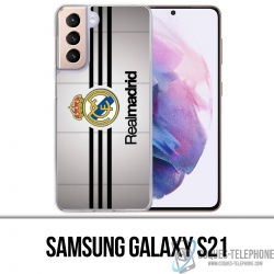 Funda Samsung Galaxy S21 - Rayas del Real Madrid