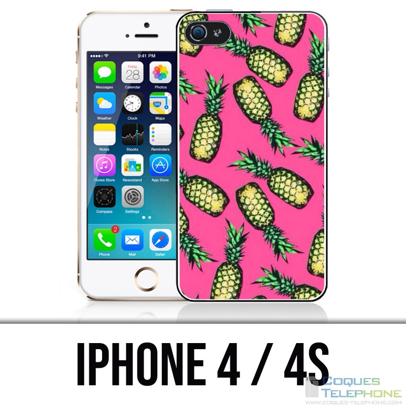 onvoorwaardelijk ik heb nodig gordijn IPhone 4 / 4S case - Pineapple