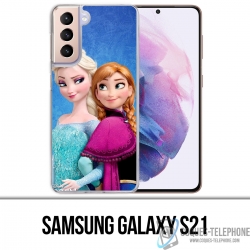Samsung Galaxy S21 Case - Frozen Elsa And Anna