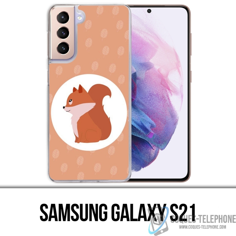 Custodia per Samsung Galaxy S21 - Red Fox