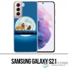 Custodia per Samsung Galaxy S21 - Re Leone Luna